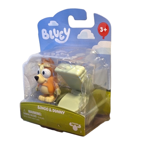 Bluey's mini figure bingo & dunny rare collectible toy - Picture 3 of 5